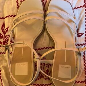 Dolce Vita Cream Strappy Heels